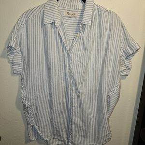 Madewell sz. Small blue/white blouse